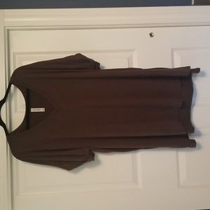 Olive green tunic tee